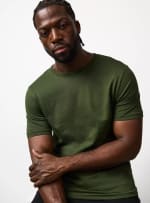 Mens Pure Cotton Tee – Khaki from £2.50
