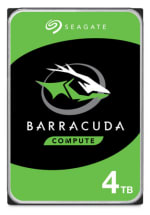 Disque dur interne Seagate BarraCuda 4 To SATA III 3,5" 5400 tr/min à 86,19€