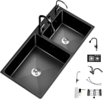 Fregadero de Cocina MUZENS 80x45 cm por $1,198 | Oferta Amazon