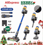 Aspiradora inalámbrica COTIAR V22 650W + accesorios por 74.97€