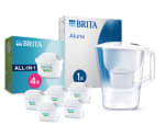 BRITA Jarra Filtrante, Modelo Aluna Blanco + 5 Filtros MAXTRA PRO por 35.02€