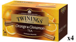 4 Paquetes de TWININGS Té con naranja y canela estuche 25 bolsitas por 12.95€