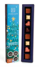 Caja Navidad 8 Bombones 79G Entrelagos Oferta $4.990 en Falabella.com