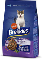 Brekkies pienso gatos pollo verduras 2 unidades 3kg por 14.56€