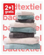 2+1 gratis op badtextiel bij HEMA