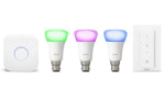 Pack Philips Hue avec pont + 3 ampoules couleur B22 + télécommande à 77,35€