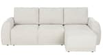 Canapé d'angle beige convertible 4 place ALLISON à 699€