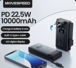 MOVESPEED MSP17 Power Bank 10000mAh 22,5W Cargador rápido por 22,19€