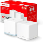MERCUSYS Halo H1200G (2-Pack) Sistema Wi-Fi Mesh Doble Banda por 44.99€