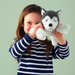 IKEA LIVLIG Peluche Husky Siberiano por 7,00€