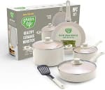 GreenLife juego de utensilios de cocina (8 piezas) por $906 en Amazon