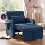 Compact Recliner Armchair with USB & Side Table £135.99 Amazon Deal