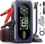 YaberAuto 6500A Jump Starter with Air Compressor £38.99