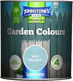Johnstone’s Garden Colours Wild Bluebell Exterior Wood Paint for £7