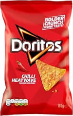 Doritos Chilli Heatwave 180g Sharing Bag S&S Snack Deal