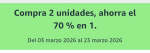 Compra 2 unidades, Ahorra el 70% en 1 en Juguetes en Amazon.