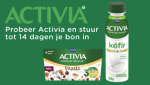Probeer Activia gratis na cashback