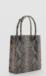 Bolso mano doble asa animal print por 8.99€