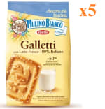 5 x Mulino Bianco Galletti 350 g por 7.5€