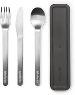 Brabantia - Make & Take Cutlery Set with Case - Set of 3: Knife, Spoon, & Fork