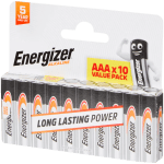 Lot de 10 Piles Energizer AAA à 2,49€