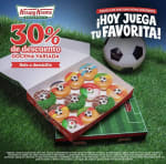 30% de Ahorro en Docena Variada a Domicilio | Krispy Kreme (Jueves)