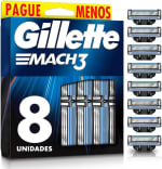 Paquete de 8 Cartuchos GILLETTE Mach3 por $314 | Amazon