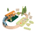 Classic World Houten Treinbaan Speelset, 40dlg. voor €15 bij Lobbes