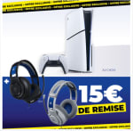 Pack Playstation 5 + Casque Filaire Turtle Beach Atlas 200 à 544,98€