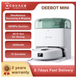 ECOVACS DEEBOT mini Dweil- en zuigrobot voor €221,99 dmv code bij Aliexpress