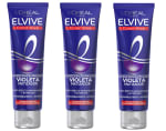 3 Botes de L'Oreal Paris Elvive Mascarilla Matizadora Pelo Rubio por 7.36€