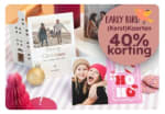 40% korting op (Kerst)kaarten bij Smartphoto