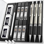 Nicpro 0.7mm 3 Art Mechanical Pencil Set in Storage Case, for £7.49