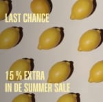 15% extra korting op alles in de Summer Sale van Someday.