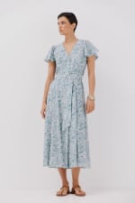 Vestido midi estampado pra Mujer por 29.99€