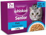 Whiskas 7+ Cat Pouches 36x85g £3.59