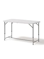 KG KITGARDEN Mesa Plegable Portátil Multifuncional, 122x60x58 cm por 22.99€