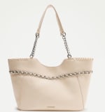 Bolso shopper con cadena 120 Crudo Tintoretto por 23.6€