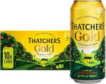 Thatchers Gold Apple Cider 10 Pack £9 (£8.55 Subscribe & Save