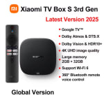Box multimedia Xiaomi TV Box S 3rd Gen à 53,54€