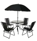Set de Patio con Sombrilla Outdoor Trend para Jardín y Terraza por $2,000 en Soriana