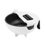 Bowl Cortador Rallador d/Verduras Multifuncional 9 en 1 Simplit Blanco $9.990 abc, cl