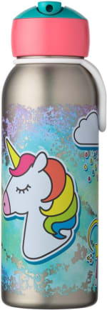 Campus isoleerfles flip-up 350 ml - Unicorn