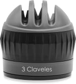 3 Claveles Afilador de Cuchillos con Ventosa, 3 Fases 6 cm por 5.14€