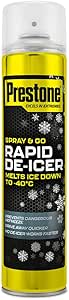 Prestone Rapid De-Icer 600ml – Melts Ice Down to -40°C