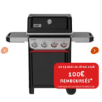 Barbecue à gaz 4 brûleurs acier avec plancha Spirit E-425 - Weber à 749€