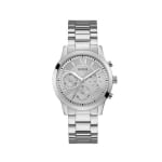 GUESS Analoog horloge 'Solar' ivoor €78 bij Bol
