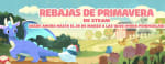 Rebajas Primavera hasta 90% descuento en videojuegos y más productos Steam
