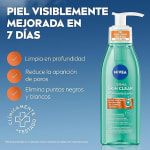 NIVEA Derma Skin Clear gel limpiador 150 ml por 3.98€.