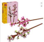 LEGO Botanicals 40725 Les Fleurs de Cerisier à 15,75€
